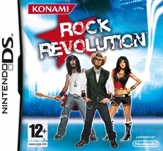 Konami Rock Revolution Nintendo DS