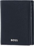 HUGO BOSS Classic Grained Billfold Wallet Navy Blauw Leer