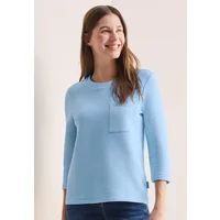cecil Kort gestructureerd shirt