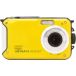 Aquapix Easypix W3027-Y Wave Yellow Digitale camera 30 Mpix Geel Incl. accu, Incl. tas Beeldstabilisatie, Full-HD video-opname, Met ingebouwde flitser, Waterdicht tot