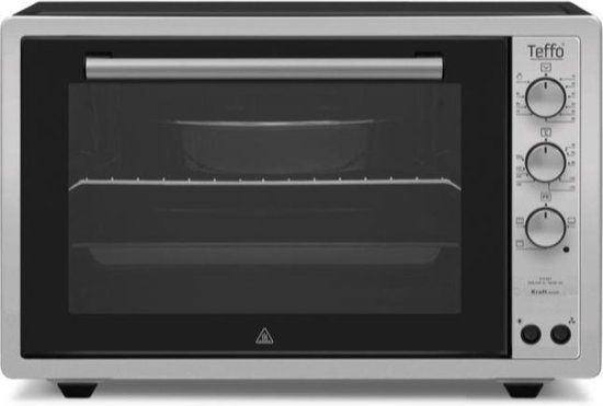 Teffo - Elektrische oven - 50 Liter - Zwart
