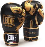 Leone 1947 Muay Thai Handschoenen Zwart/Goud 12oz