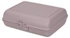 Boîte à goûter "Switch" - Boîte à goûter durable avec fermeture à clic, la boîte à goûter idéale pour les enfants en couleurs naturelles sans BPA & fabriquée en Allemagne - lilas