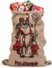 Bellatio Decorations Jute cadeau zak - Sinterklaas zak - met print en tekst - 63 x 100 cm - Pakjesavond