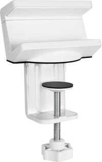 Maclean Brackets Universele stekkerdooshouder - bureau MC-808 wit