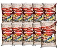 Fidelio Wilde vogelvoer, mezenvoer, het hele jaar door eiwitrijk en energie, hoogwaardig vogelvoer voor wilde vogels, 10 x 1 kg (10 kg)