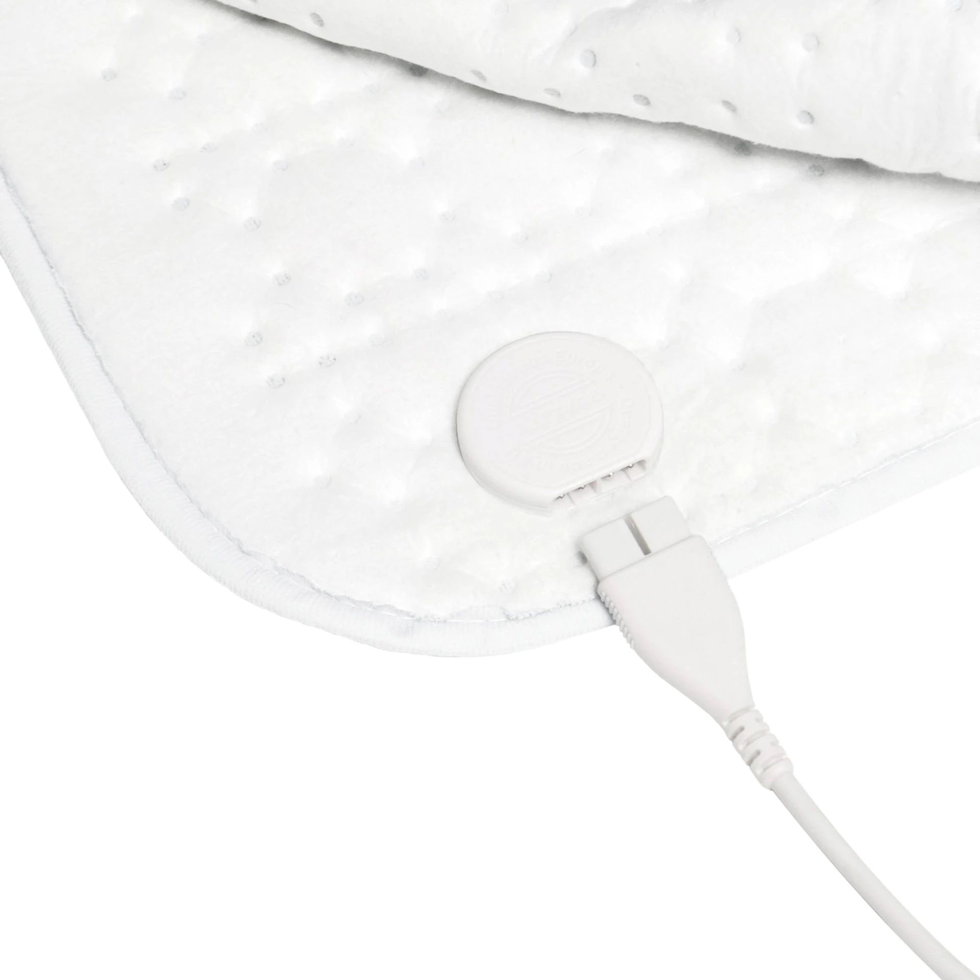 Inventum HN139G Elektrische onderdeken 1 persoons - 150 x 80 cm - Fleece - Wit