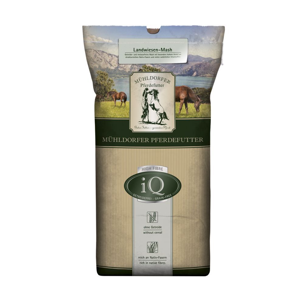 Mühldorfer 12 5kg IQ Mash Graanvrij Paardenvoer