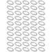 Cyclingcolors 50 x Anti-Picking Ring, Large Size, 12 x 20 mm, Poultry, Adult, Pheasant, Partridge