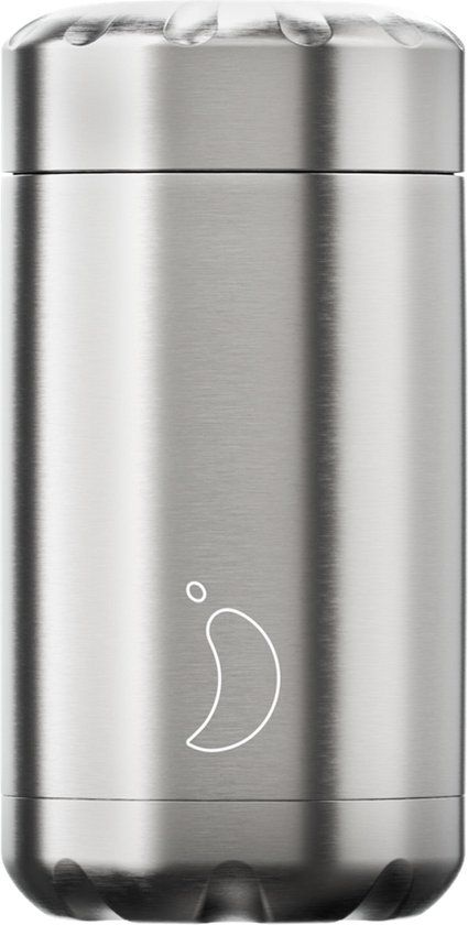 Chilly's F500SSSTL, Mok, Rond, 0,5 l, Roestvrijstaal