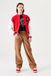 GARCIA T42724 Pantalon pour fille Coupe large Marron