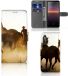 B2Ctelecom Sony Xperia 10 II Telefoonhoesje met Pasjes Design Cowboy