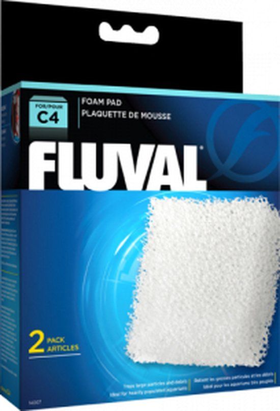 Fluval C4 Foam Cartridge - Pack of 2
