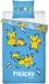 POKEMON Ensemble de literie - Pikachu - Microfibre - 140 x 200 cm