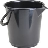 hünersdorff Emmer 17,0 l HD polyethyleen noir
