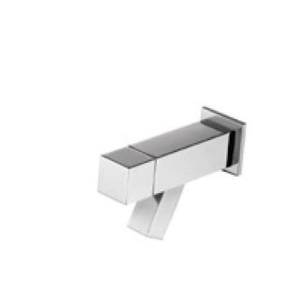 hotbath Dude wandfonteinkraan vierkant chroom QW001CR