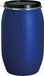 GRAF cuve plastique à large ouverture 120 L bleu apte au contact alimentaire avec marquage UN