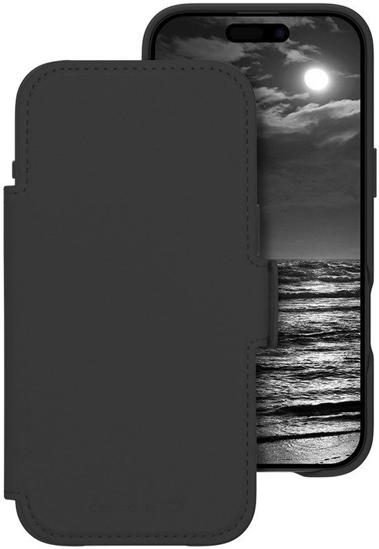 dbramante1928 Bookcase hoesje geschikt voor iPhone Air - Zwart
