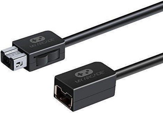 My Arcade DGUN-2925 FireWire kabel 3 m Zwart