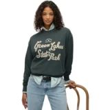 Superdry Lo-fi Outdoor sweatshirt met losse pasvorm - Dames - Truien