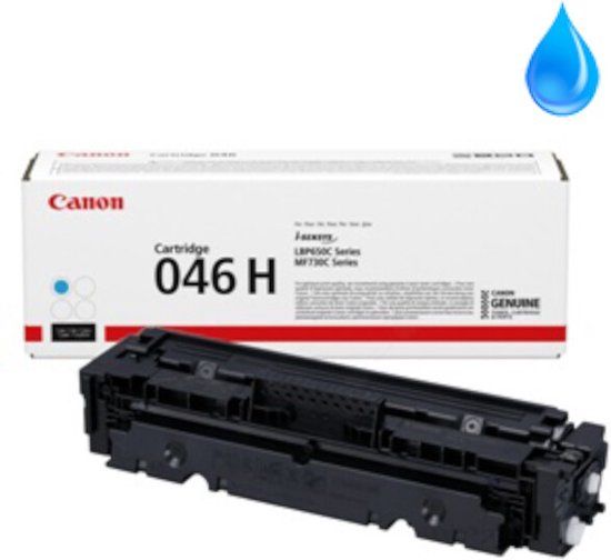 Canon 046H Toner Cyan Hoge Capaciteit Origineel