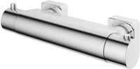 Hotbath Gal - Thermostatic Shower Mixer Tap - with Bottom Connection - Chrome