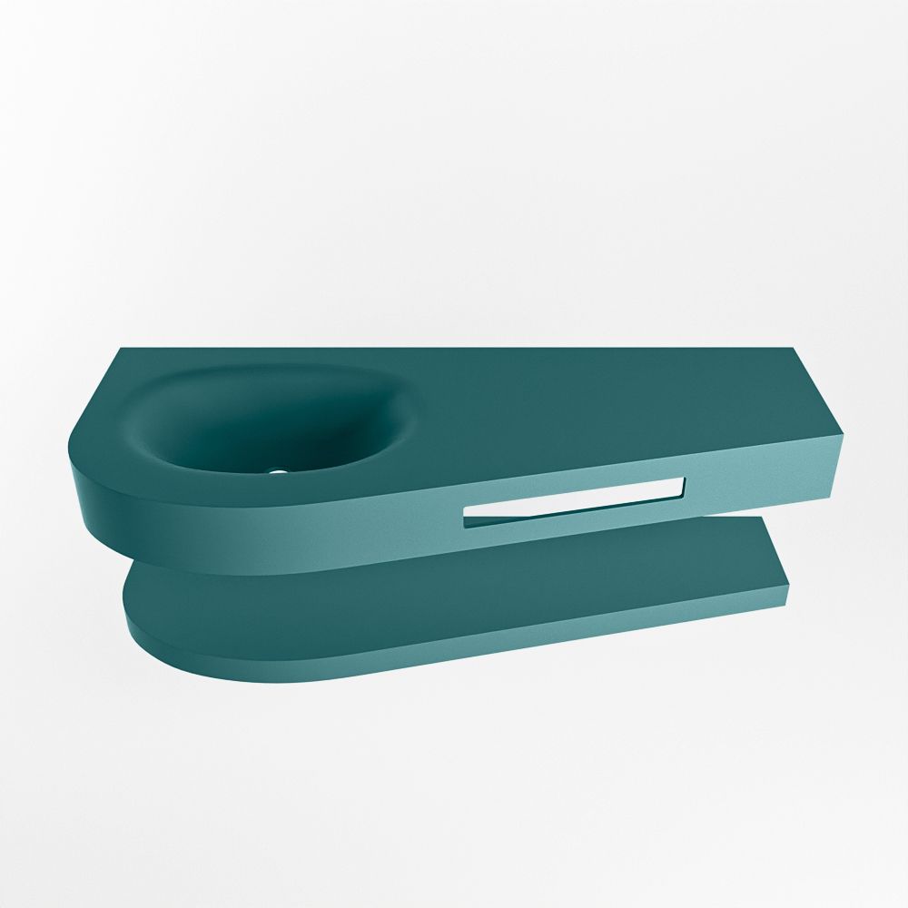 Mondiaz Riva Dulcet badkamermeubel zonder lade links 120 cm