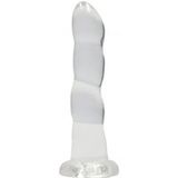 Shots - RealRock Realrock - Dildo - Transparant - Met Zuignap - 17cmx4.2cm