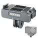 NEEWER Opgewaardeerde magnetische montageadapter compatibel met DJI Osmo Action 5 Pro/4/3, Quick Release Action Camera Mount Vlogging Accessoires met 1/4 \"statiefdraad, AC011 donkergrijs
