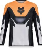 Fox 180 Noble Jeugd motocrosstrui - Zwart/Oranje/Wit - Maat L