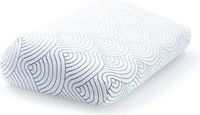 TEMPUR EASE Hoofdkussen traagschuim multifunctioneel - 50x31x10/5cm - Wit/Blauw