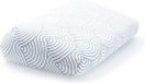 TEMPUR EASE Hoofdkussen traagschuim multifunctioneel - 50x31x10/5cm - Wit/Blauw