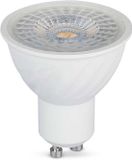 V-TAC VT-247D-N-N LED Dimbare Spot Light - GU10 - Lens 110° - IP20 - Blanc - 6W - 445 Lumen - 4000K