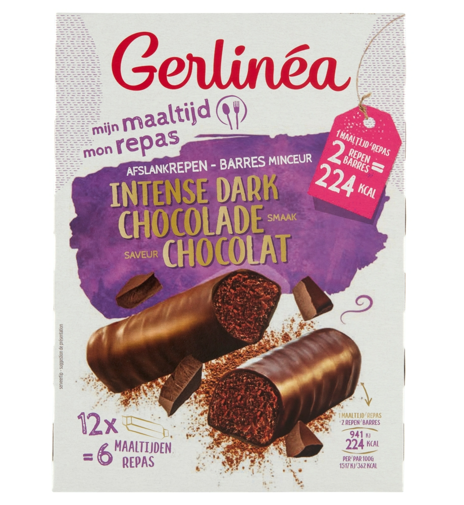 Gerlinéa Gerlinéa Maaltijdreep Intense Dark Chocolade