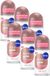 NIVEA Derma Control Clinical Ultra Even Tone Deodorant Roller - 100h protection antitranspirante - Avec Vitamine C - Lot économique - 6x50ml