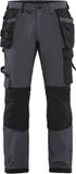 Blåkläder Werkbroek met 4-weg stretch 1522-1645 - Medium Grijs/Zwart - D120