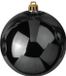 Europalms Christbaumkugel 30cm, Schwarz