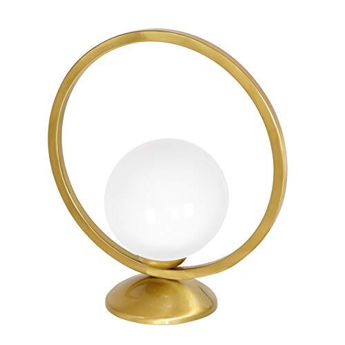 Homemania Tafellamp, 8681847095873, Oro, Bianco, Eén maat