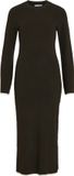 VILA Maxi jurk VIKERRY Knit Coffee Bean