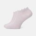 SOLIT socks Enkelsokken die niet afzakken - Maat 43-46 - Grijze sokken - 3 paar