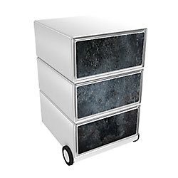 Paper Flow Paperflow easybox mobiele ladenblok met 3 lades 642x390x436mm nigrum - 3660141952568