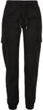 Urban Classics Dames High-waist Trainingsbroek Zwart 5XL