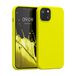 kwmobile telefoonhoesje compatibel met Apple iPhone 13 hoesje - Zachte case voor smartphone - Back cover in citroengeel