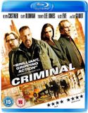 Criminal Lions Gate Entertainment Inc. Criminal (Import) GEEN NEDERLANDSE ONDERTITELING. Blu-ray