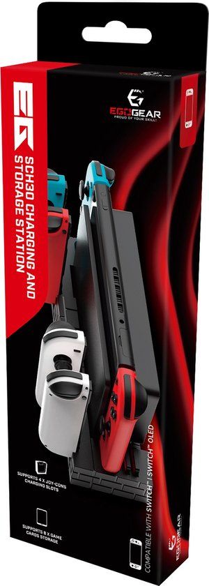 EgoGear - USB-oplaadstation voor Nintendo Switch