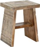 DKD Home Decor Bijzettafel Wit