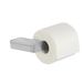 Geesa Chroom Toiletrolhouder Zonder Klep met Horizontaal Strepenpatroon