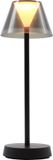 Lumisky Beverly Draadloze Tafellamp H34CM Noir