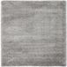 Safavieh Shaggy Indoor Geweven Vloerkleed, California Shag Collectie, SG151, Zilver, 122 X 122 cm