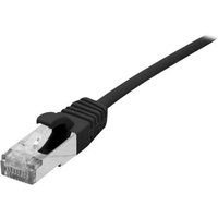 Dexlan - Patchkabel - RJ-45 naar RJ-45 - 30 cm - CAT 6a - Zwart